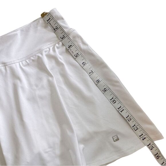 Fila Essentials Long Flirty Skirt White Size XS NWT - Picture 9 of 14